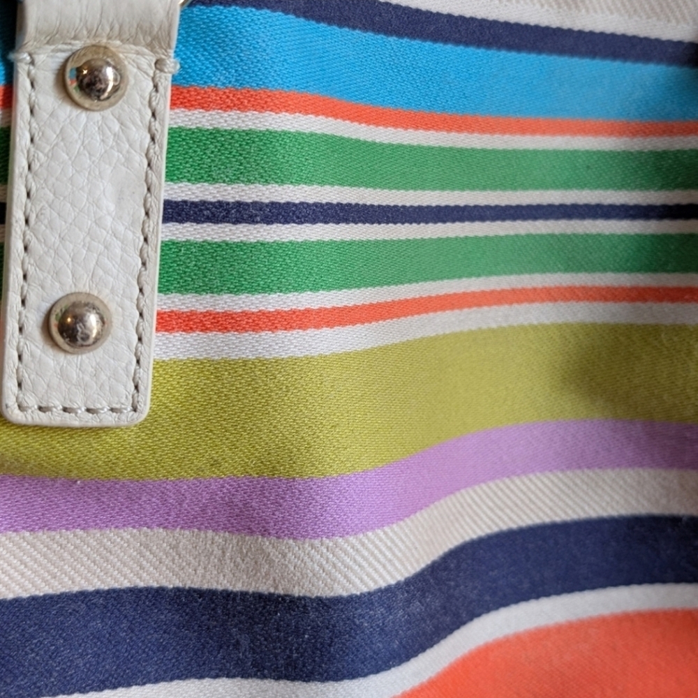Kate Spade Multicolor Striped Satchel - Picture 7 of 12